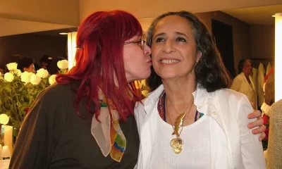Rita Lee com Maria Bethânia em encontro anos atrás (Betti Niemeyer)